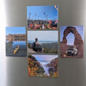 5 pack 2.5"x3.5" magnets