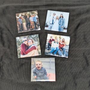 5 pack 2"x2" magnets