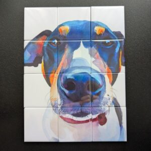 3x4 puzzle of 2x2 magnets