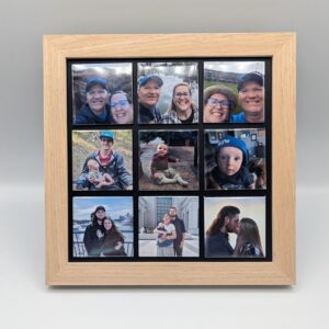 Natural Wood Square Frame